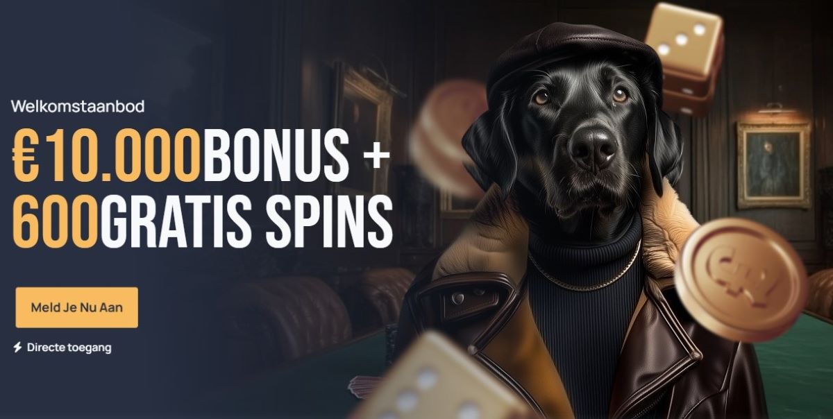 Spindog - Casino zonder Cruks met groot spelaanbod en cashback acties